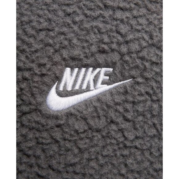 Nike Sportswear Club Men's Fleece Brushed Winterized Zip  Vest Gray, Size Large - Picture 14 of 14